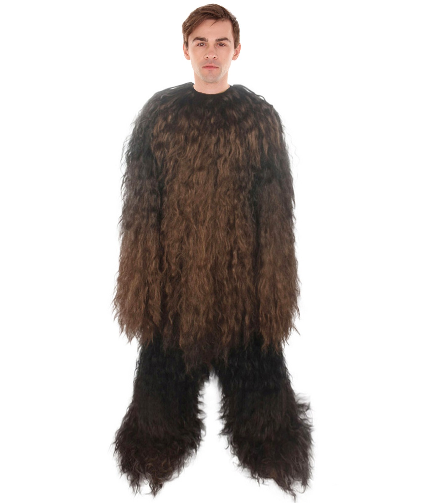 Unisex Hairy Warrior Mountain Bigfoot Yeti Costume,Ape Military Leader, HC-1568 Unisex Hairy Warrior Mountain Bigfoot Yeti Costume,Ape Military Leader, HC-1568