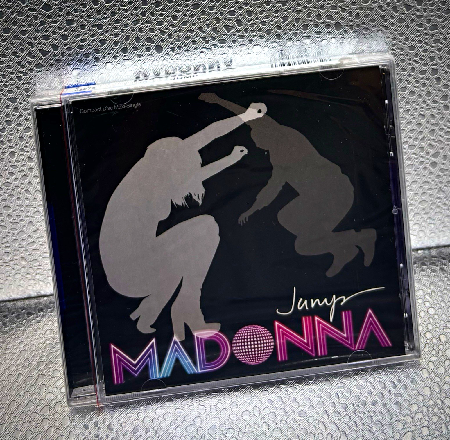 MADONNA SEALED JUMP CD MAXI SINGLE FACTORY STCK & RED STRIPE CONFESSIONS US 2006