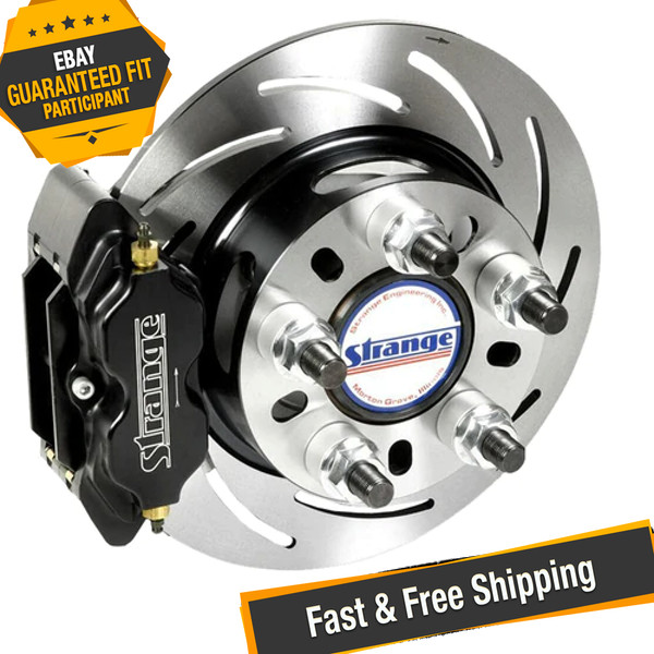 Strange Strange Pro Series Rear Brake Kit for 1986-1993 Mustang OEM 8.8