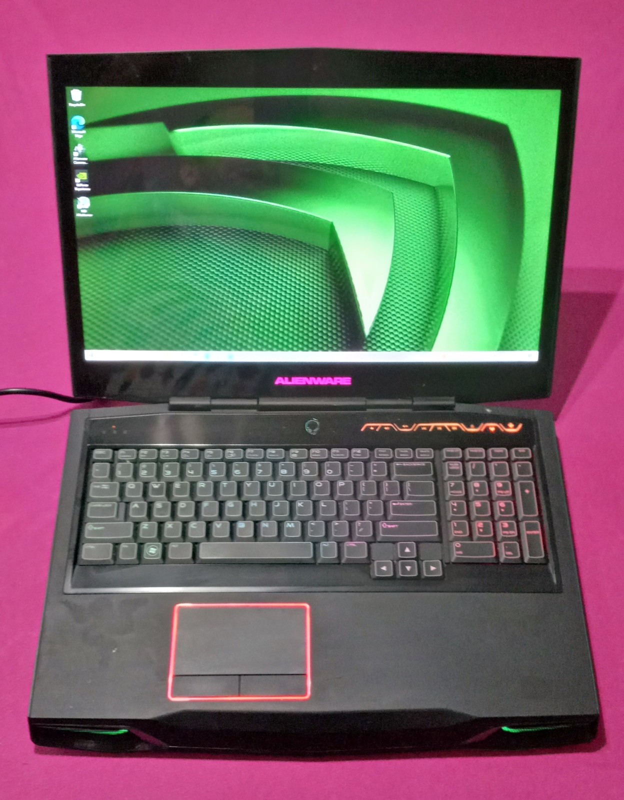 Alienware M17X R4 laptop I7-3740qm 2.7-4.1Ghz 24GB RAM 512GB SSD NVIDIA \