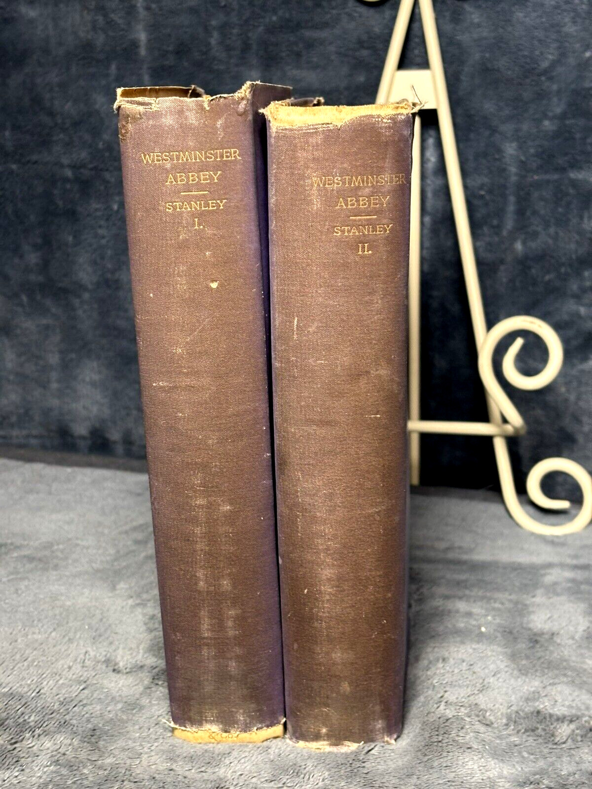 2 Vols.HISTORICAL MEMORIALS of WESTMINSTER ABBEY,C.1882,A.P.STANLEY, Illust.ED.