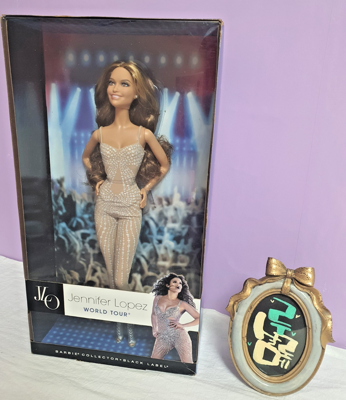 Mattel Barbie Jennifer Lopez World Tour Doll 2013 Black Label Y3357 NRFB