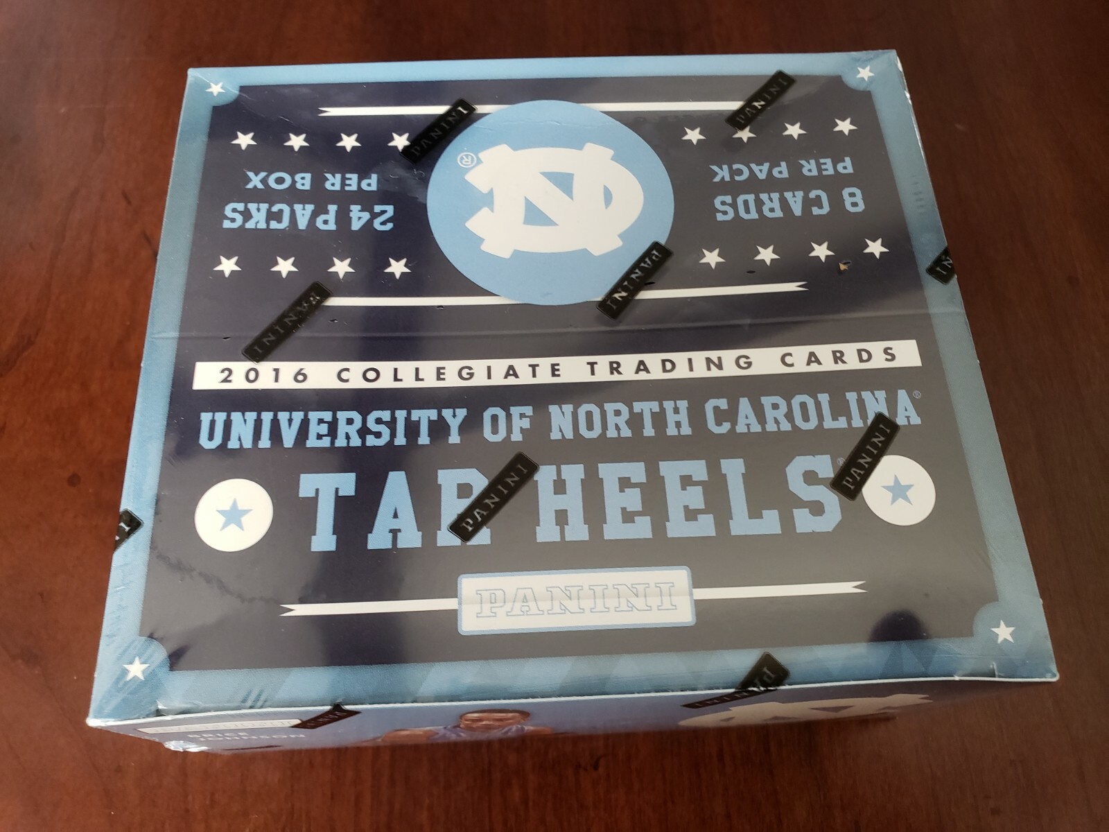 NORTH CAROLINA 2016 PANINI HOBBY 24 PACK (W/ 2 JERSEY / AUTO PER) BOX