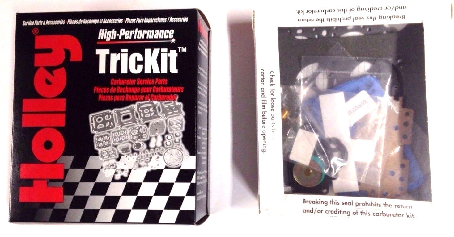 Holley 37-754 GENUINE Renew Kit Carburetor Rebuild Kit 4160 Models 750 cfm. 