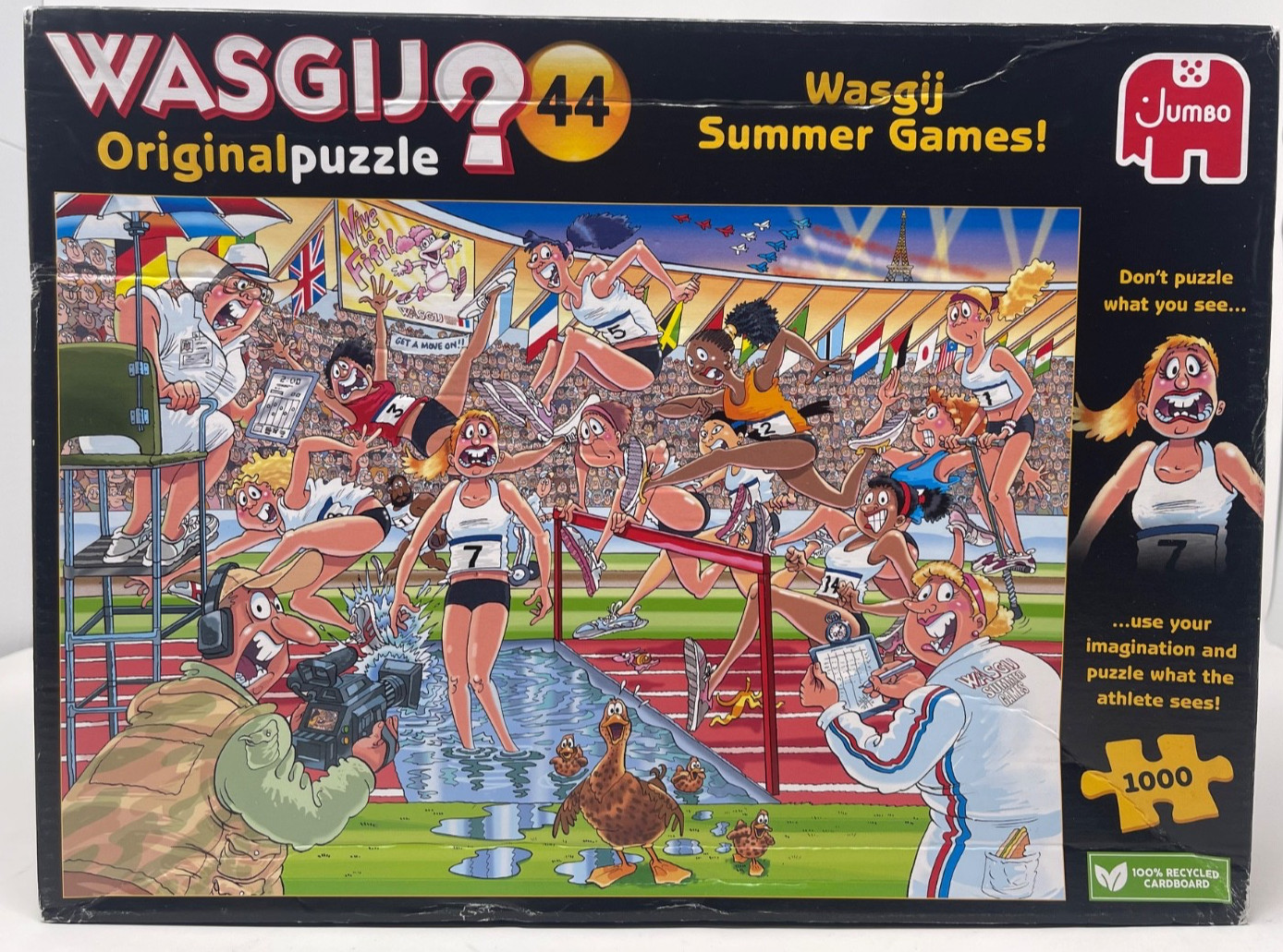 Jumbo Wasgij? Original Puzzle No.44 Wasgij Summer Games [2025] 1000 Pieces