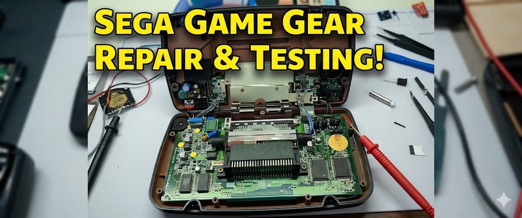 SEGA Game Gear Repair Service Full Recap