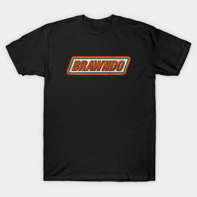 Brawndo Vintage Retro Movie Logo Cotton Graphic T-shirt