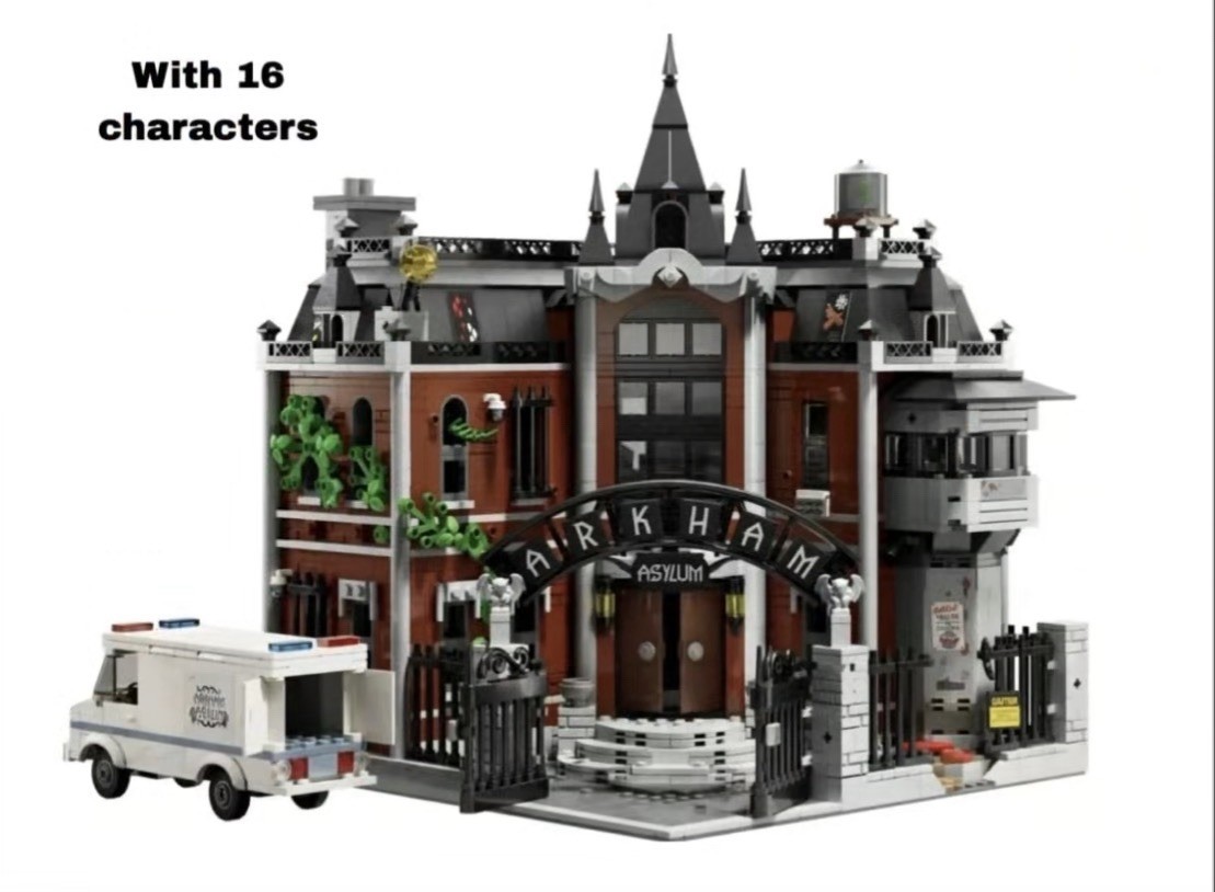 Alt Of Arkham Asylum Lego 76300 with 2953 pcs. | Generic Bricks Alt Of Arkham Asylum Lego 76300 with 2953 pcs. | Generic Bricks