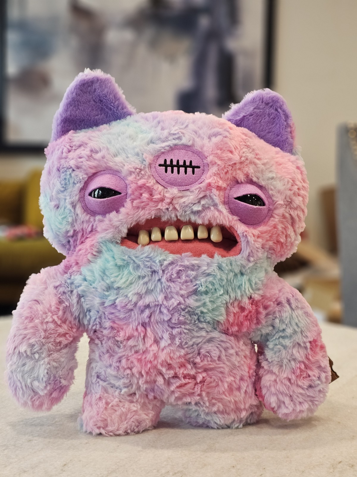 Fuggler Bigg Fugg Series 2 Large Ugly Cute Monster Annoyed Alien Plush Doll Fuggler Bigg Fugg Series 2 Large Ugly Cute Monster Annoyed Alien Plush Doll