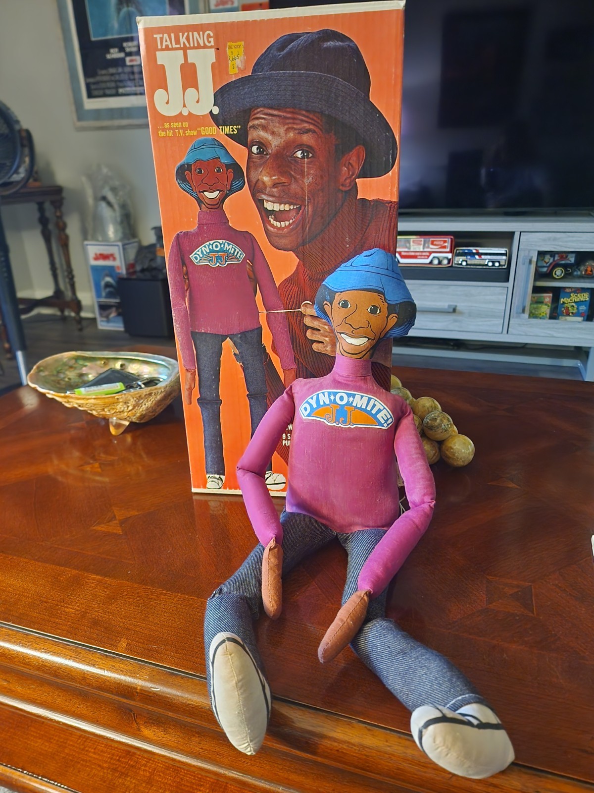 Super Rare 1975 SHINDANA Talking JJ Doll For The Classic show \