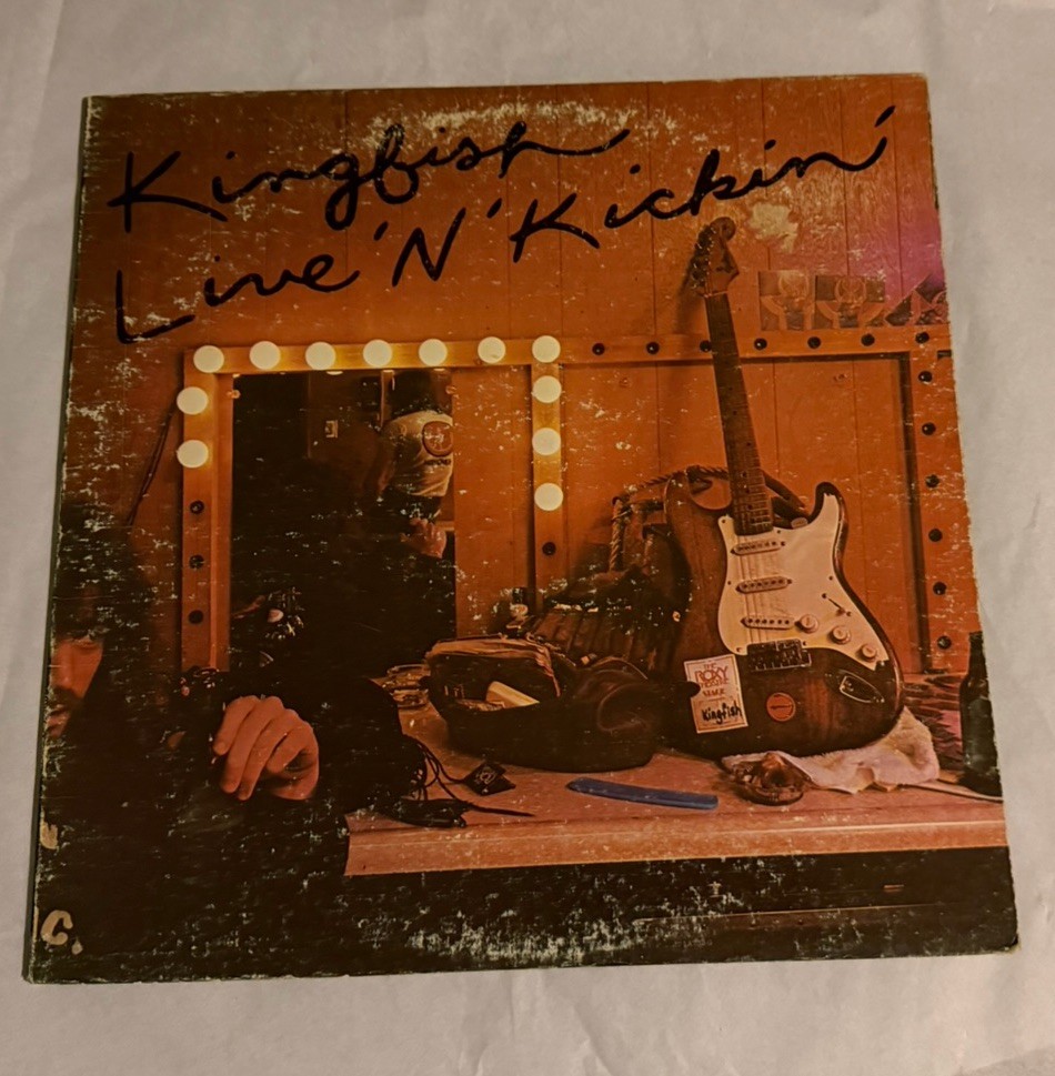 Kingfish Bob Weir Live ‘n’ Kickin Vinyl Record 1st Press LP VG/VG+ 1977 Kingfish Bob Weir Live ‘n’ Kickin Vinyl Record 1st Press LP VG/VG+ 1977