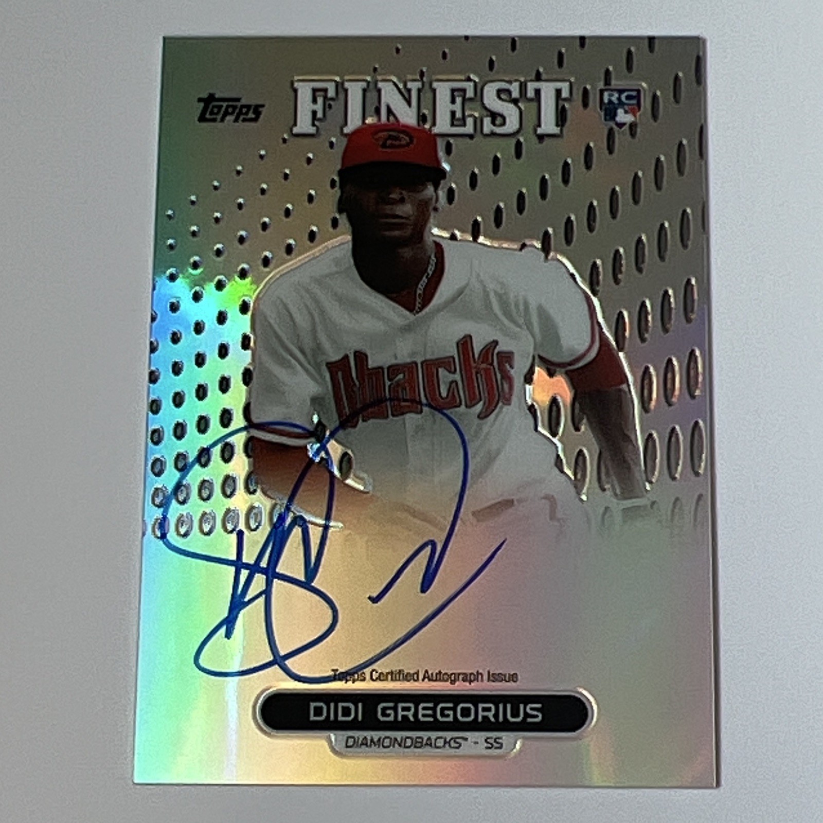 2013 Topps Finest - Autograph Rookie Refractor Didi Gregorius #RA-DG (AU, RC)