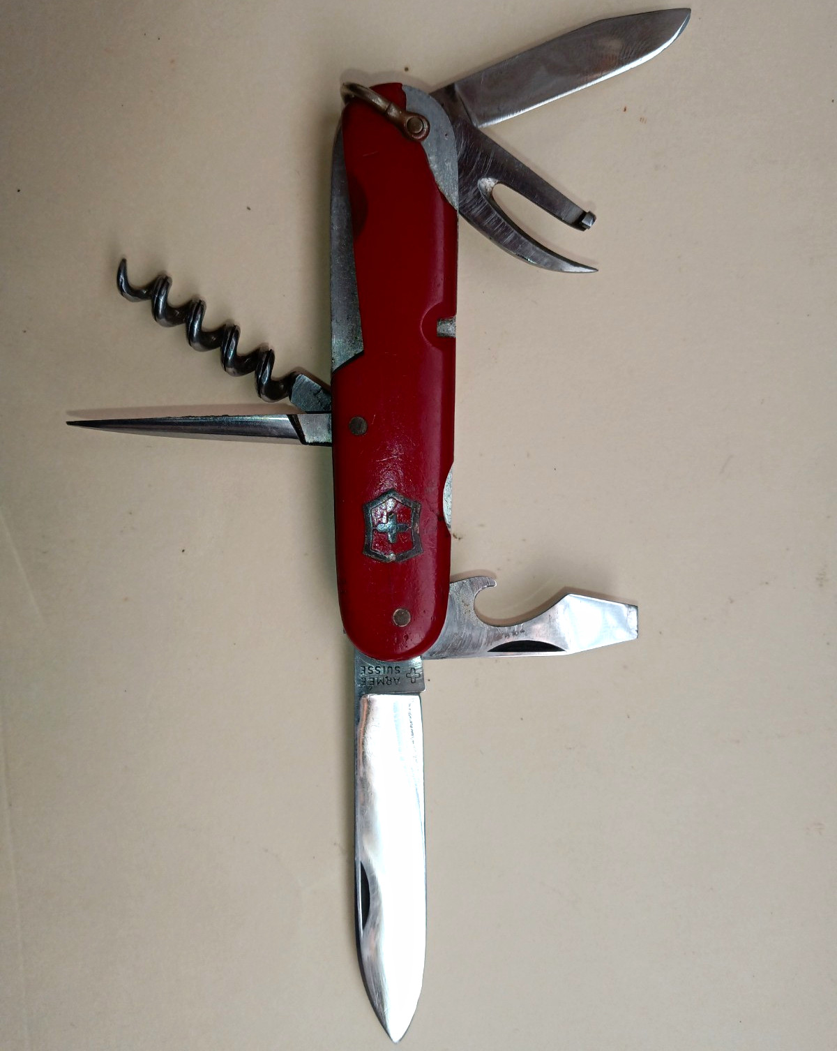 Vintage Rare found Armee Suisse Inoxyd Swiss Army Knife