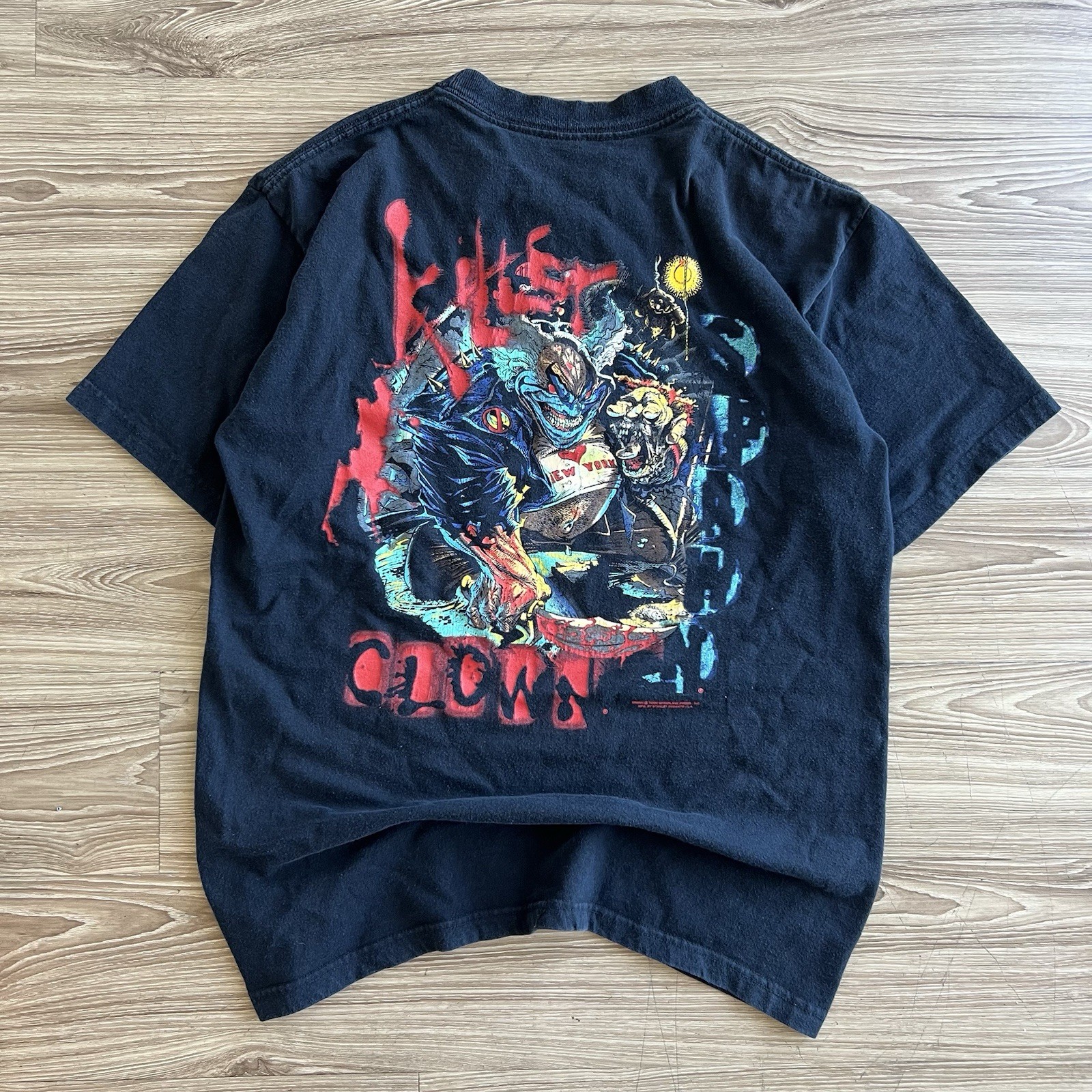 Vintage 90s Spawn Todd McFarlane Killer Clown Shirt Size Large Vintage 90s Spawn Todd McFarlane Killer Clown Shirt Size Large