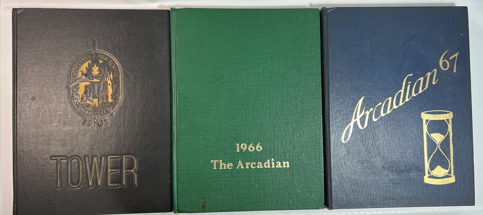 Arcadian Yearbooks Lot of 3 Ivy League NY Books Arcadian Yearbooks Lot of 3 Ivy League NY Books