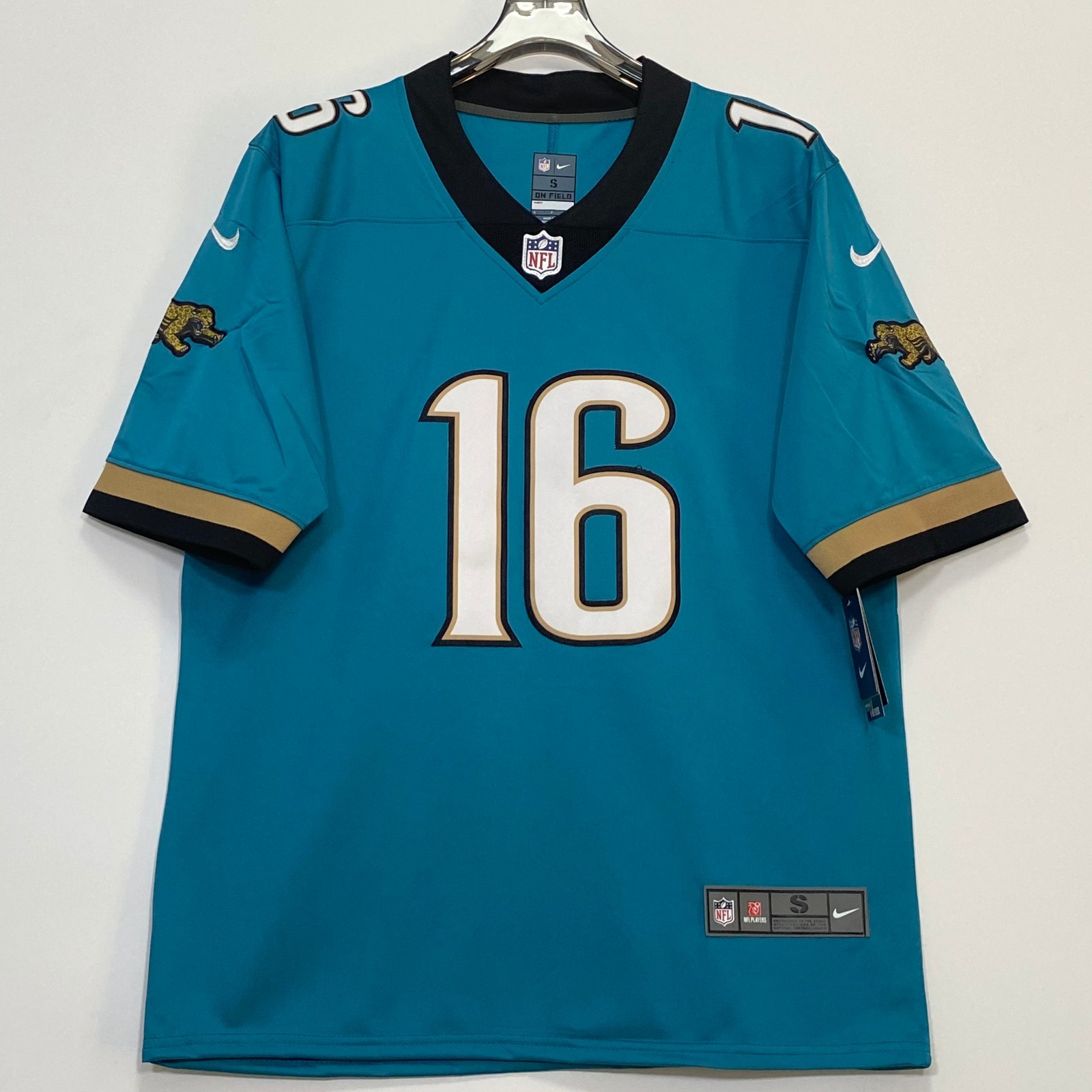 Trevor Lawrence #16 Football Blue Jersey Embroidery S-4XL