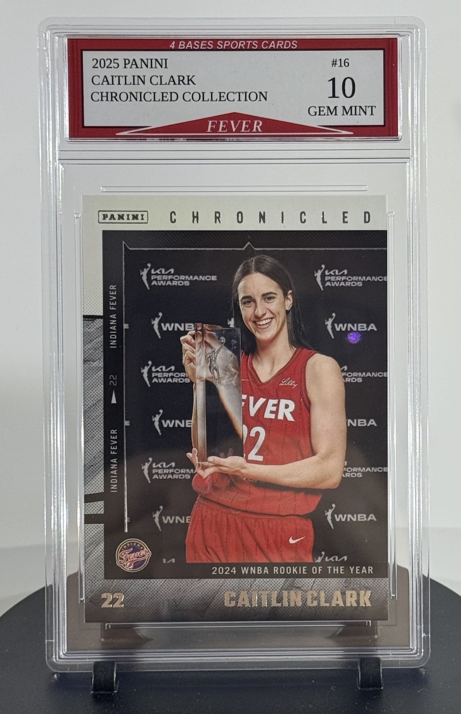 2025 Panini Caitlin Clark CHRONICLED COLLECTION Card #16 2025 Panini Caitlin Clark CHRONICLED COLLECTION Card #16