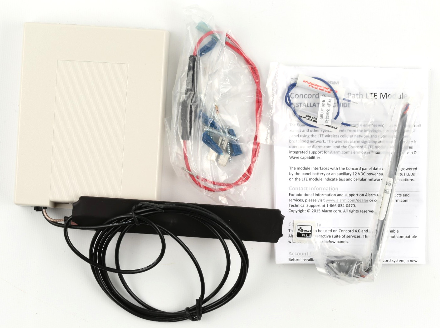 ALARM.COM CD-421-US-VZ Concord 4 Dual-Path LTE Module Gateway Z Wave Interlogix