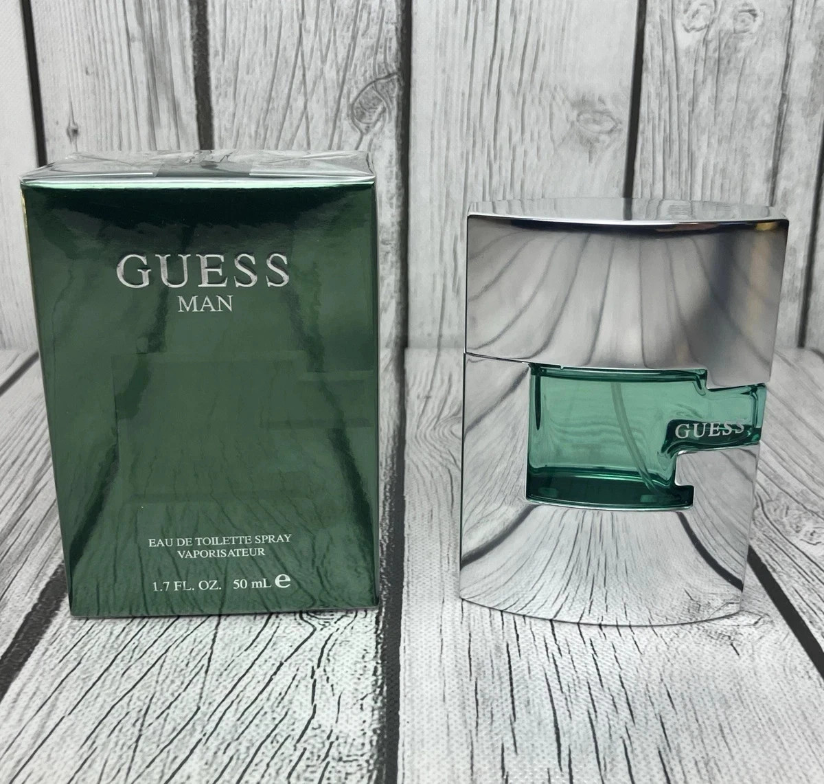 Guess Man Eau de Toilette Cologne Spray For Men, 1.7 Fl. Oz. Guess Man Eau de Toilette Cologne Spray For Men, 1.7 Fl. Oz.