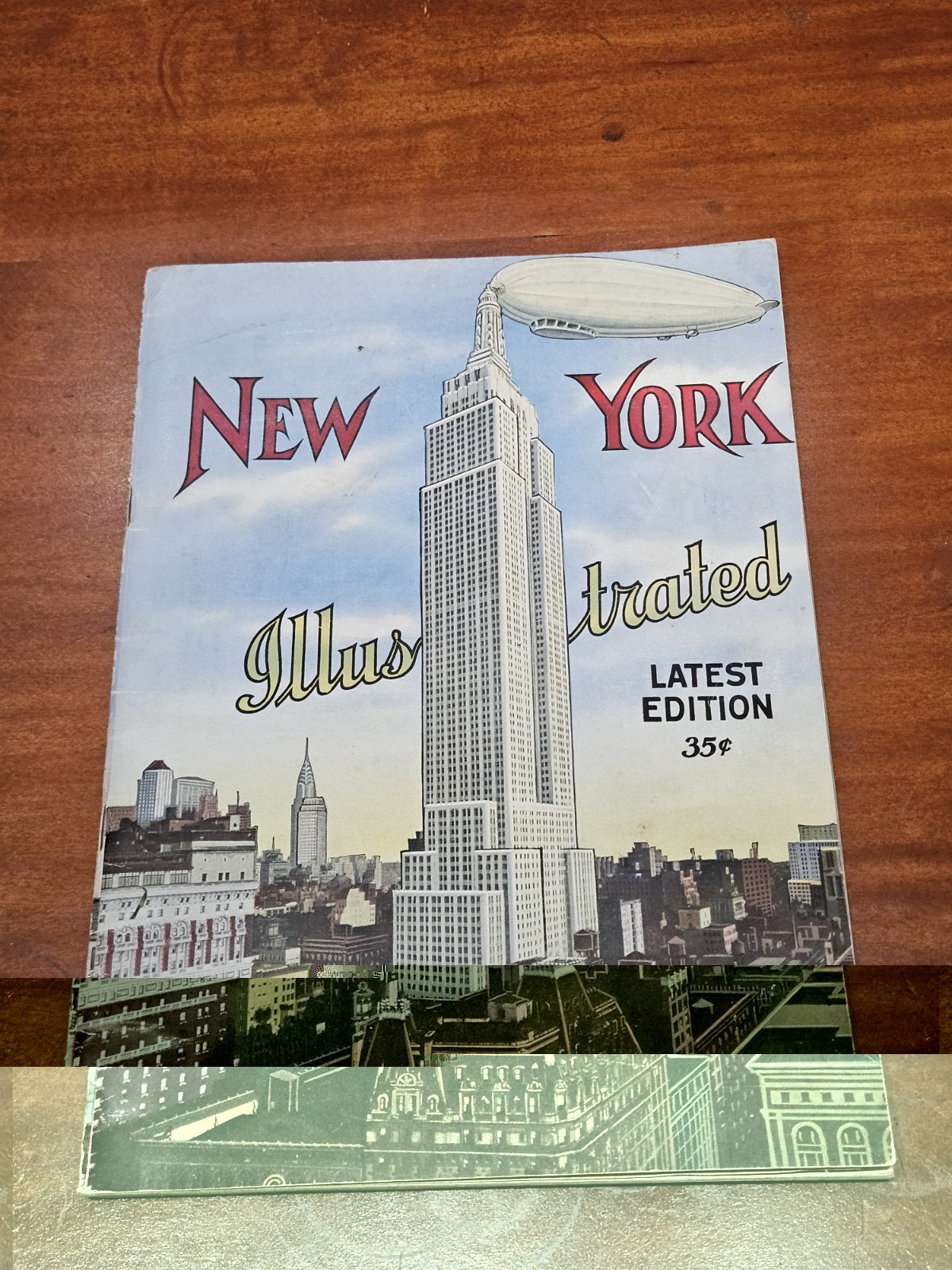 Vintage 1935 New York Illustrated