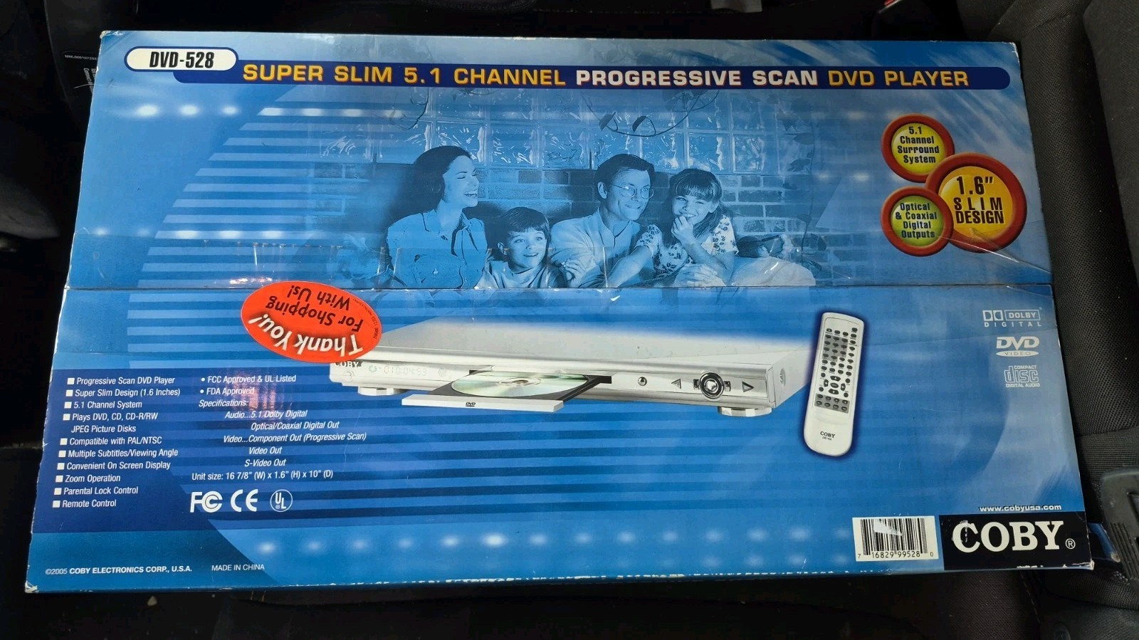 Coby DVD-528 1.6
