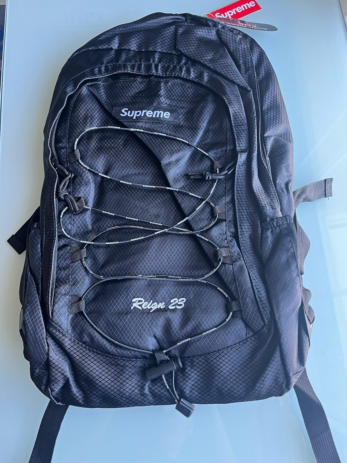 Supreme Reign 23 Black Nylon Backpack, I will accept offers, price is negotiable