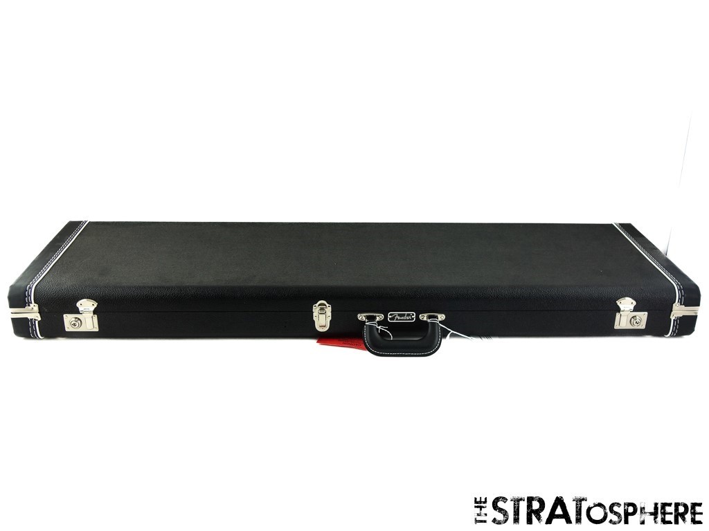 Fender AV II American Vintage 1966 Jazz Bass Black Tolex 66 j HARDSHELL CASE