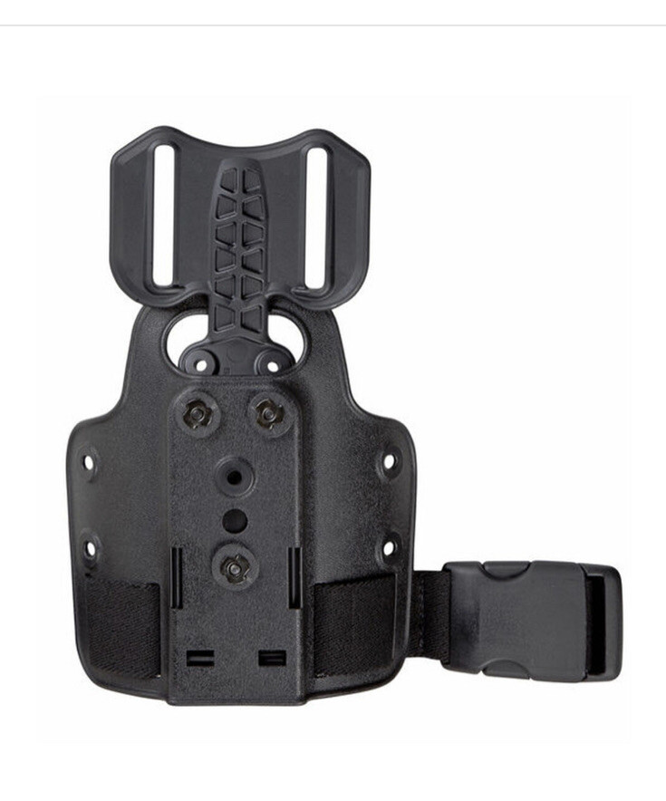 Safariland 6004-27 Single Strap Leg Shroud Drop Flex Adapter & QLS 22 Black Safariland 6004-27 Single Strap Leg Shroud Drop Flex Adapter & QLS 22 Black