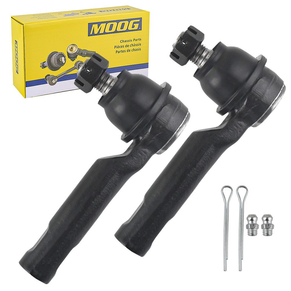 2Pcs MOOG Front Outer Tie Rod End Suspension Kits For Toyota Tacoma 4Runner