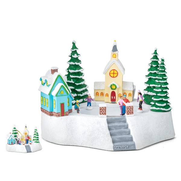 Skate the Day Away Limited-Edition Holiday Scentsy Warmer & one Scentsy Wax Bar