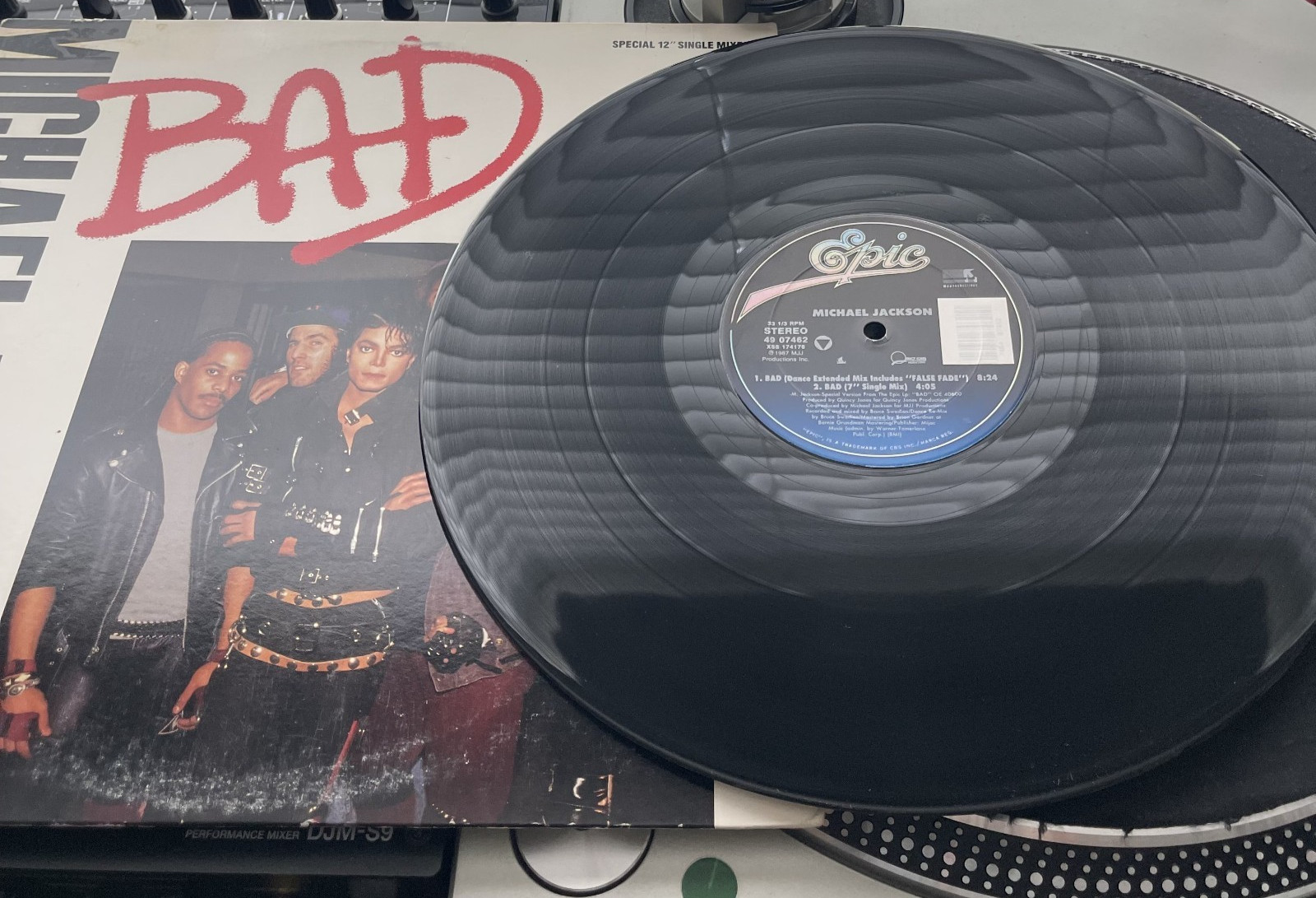 Michael Jackson – Bad OG 1987 Press 12\