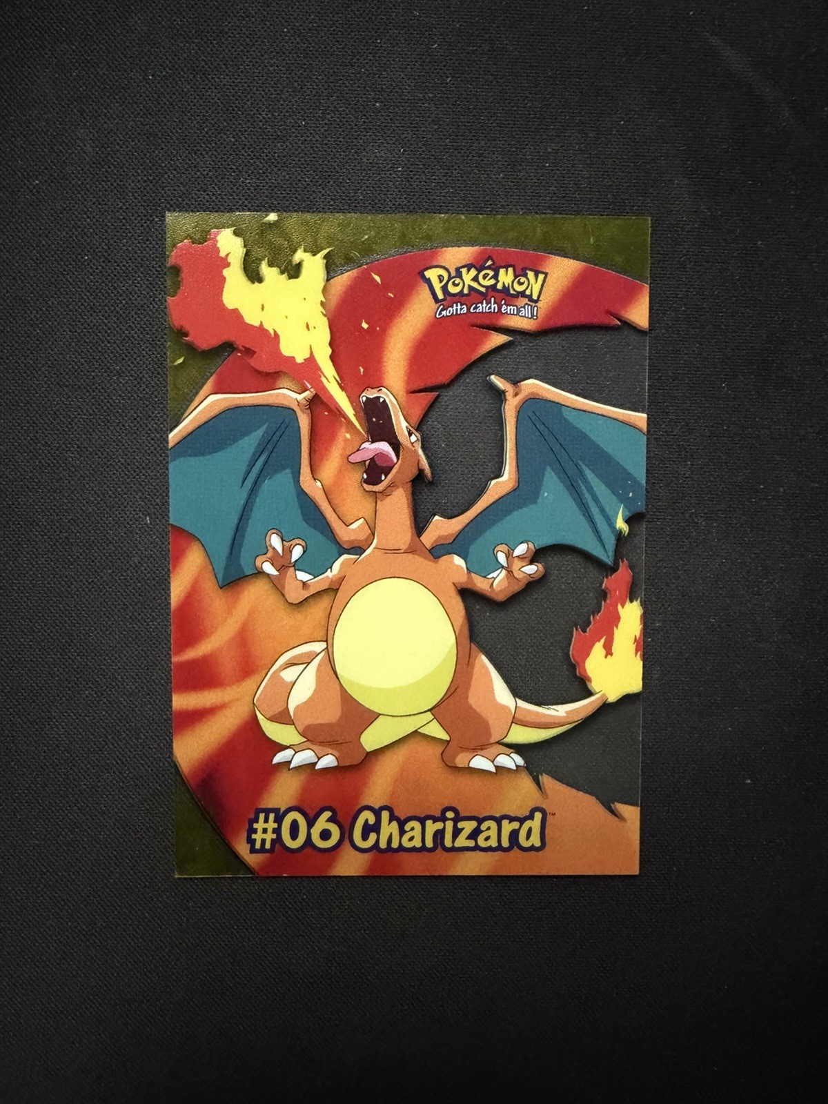 2000 Topps TV Animation Pokemon #06 Charizard PC3 Acetate 2000 Topps TV Animation Pokemon #06 Charizard PC3 Acetate