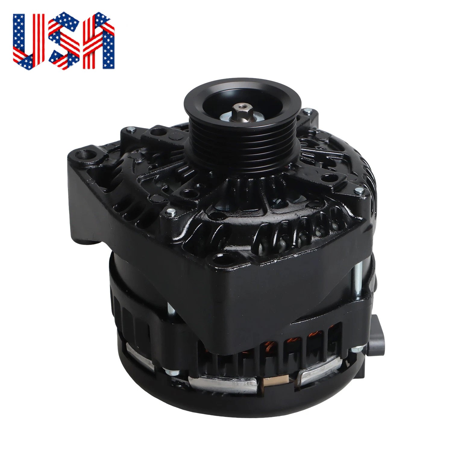 High Output 300 Amp Alternator 6 Phase Hairpin for Chevy GMC Cadillac Truck