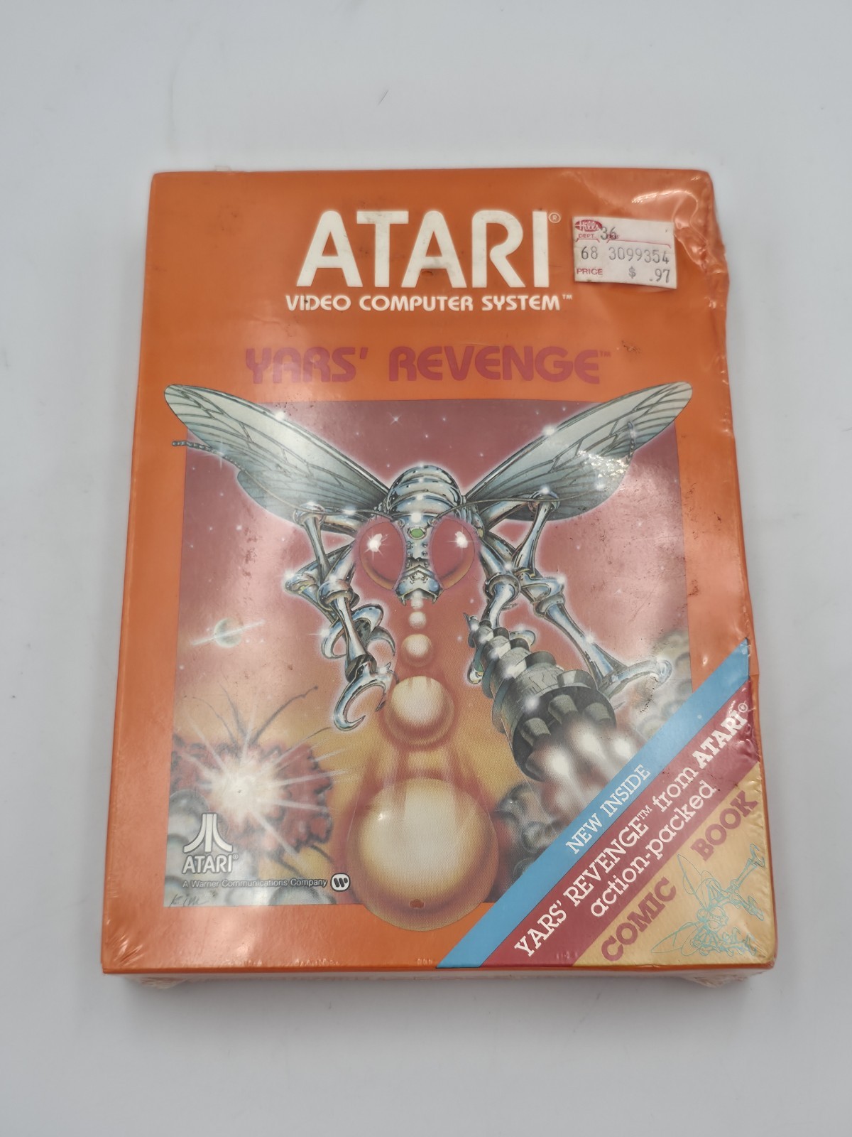 FACTORY SEALED Yars’ Revenge Atari 2600 * Box Dented* Read Retro Gaming