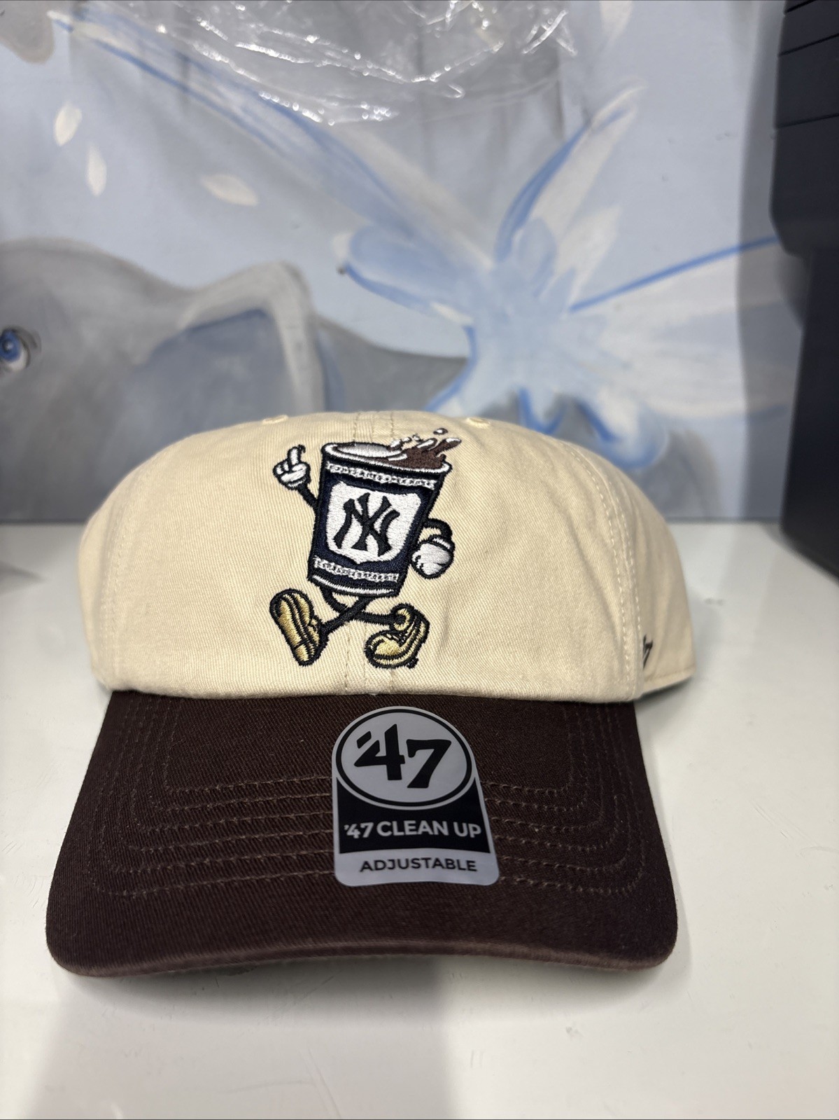 '47 Brand MLB New York Yankees CARTOON ICON '47 CLEAN UP Cap Baseball Cap