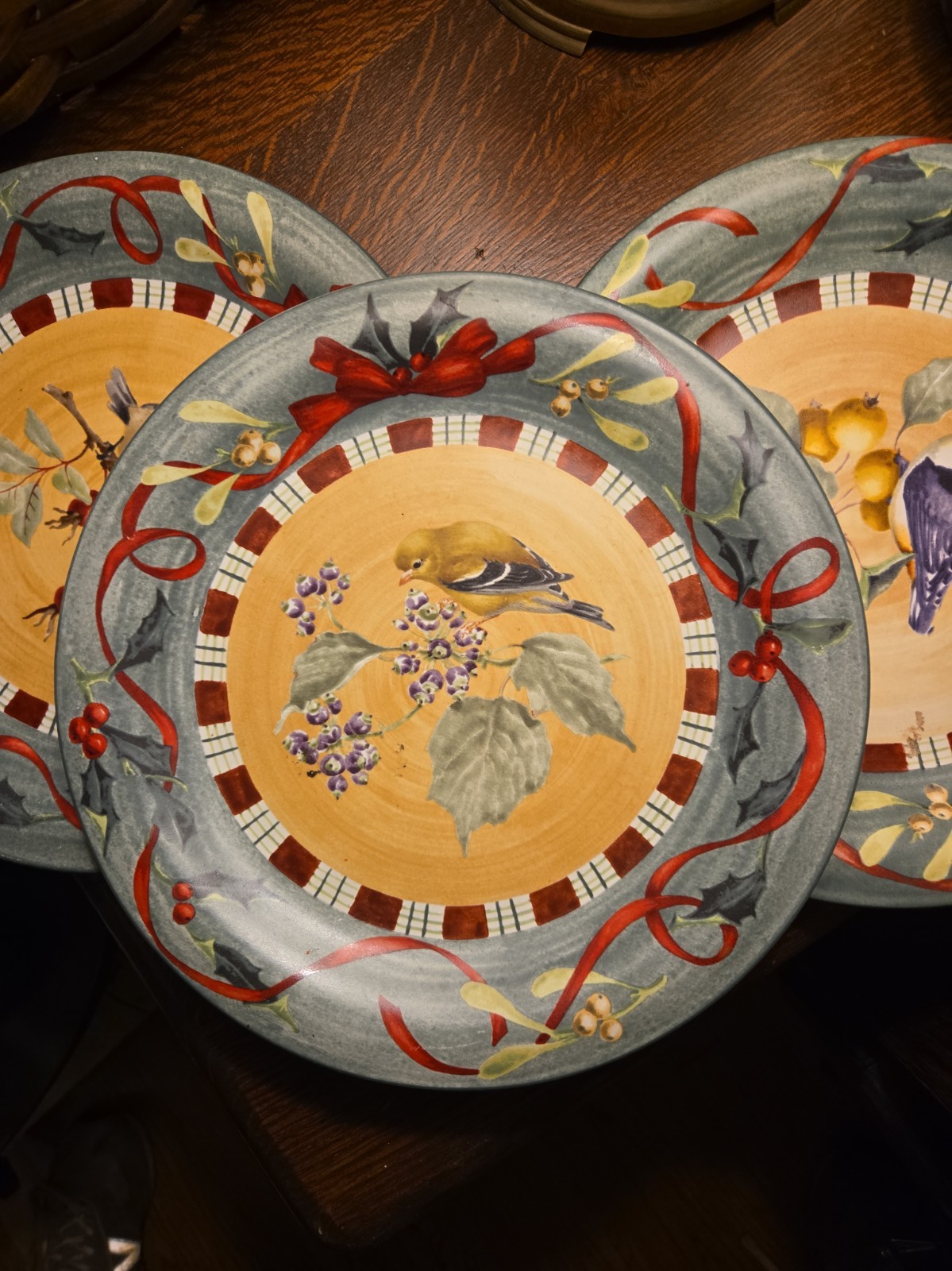 Lenox Winter Greetings Everyday 3 Plates Lenox Winter Greetings Everyday 3 Plates