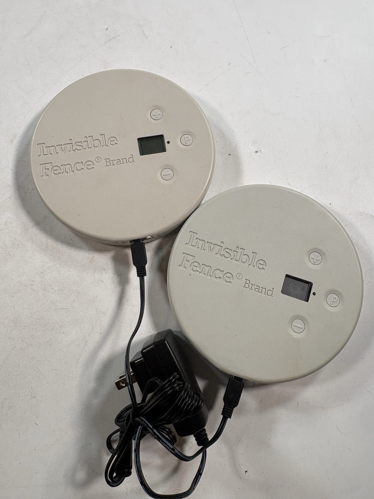 TWO Invisible Fence Indoor Shields Plus Dog Avoidance Transmitters With Charger