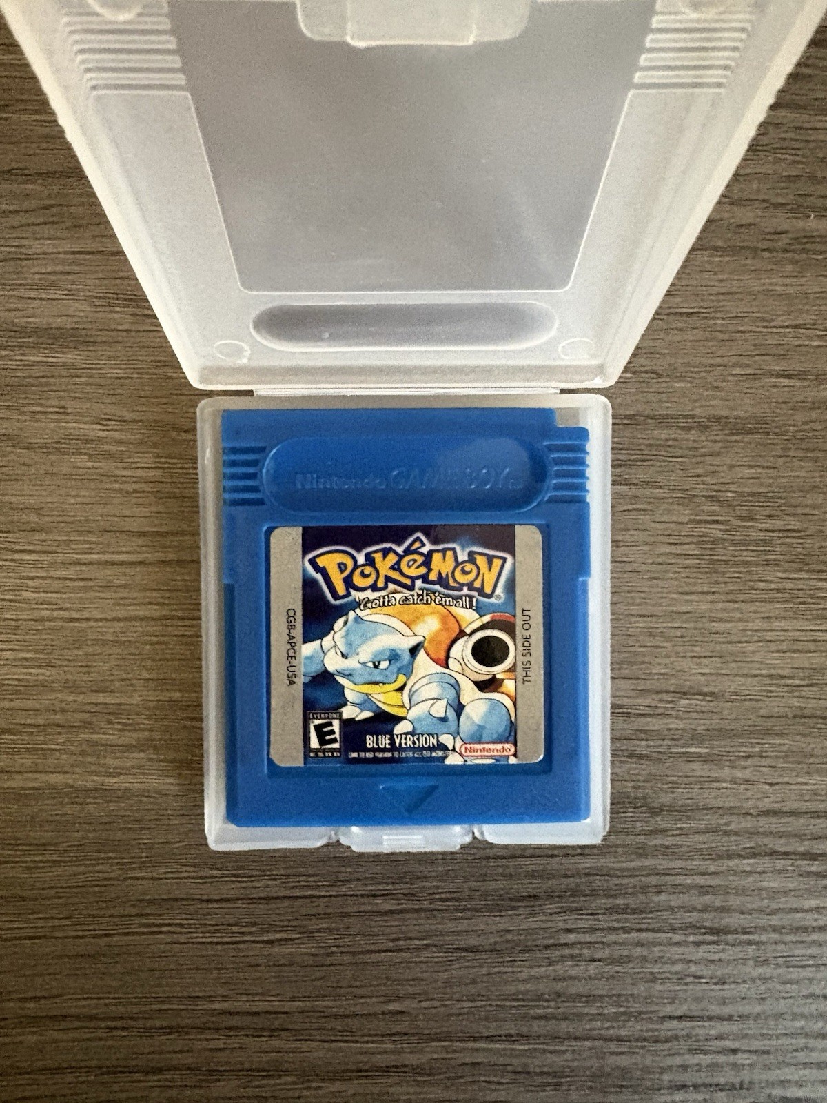 Pokémon Blue Version Game Cartridge