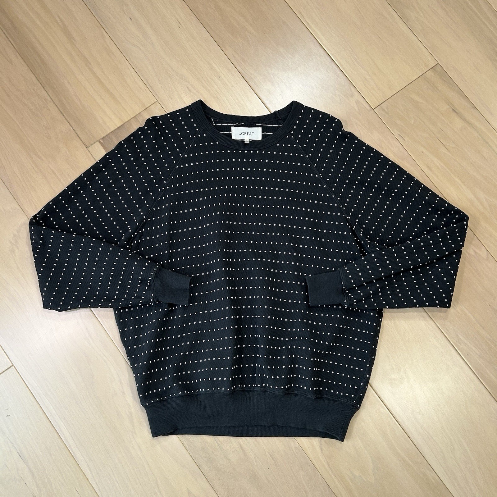 The GREAT. The Swiss Dot Bubble Sweatshirt Long Sleeve Women’s 2