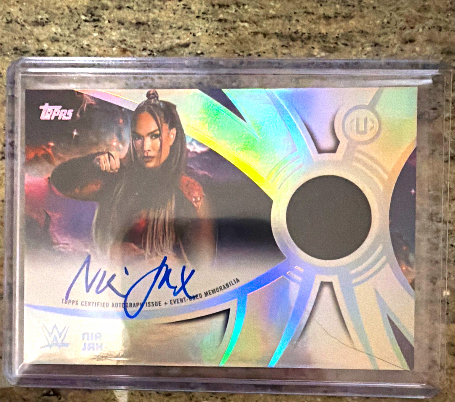 Topps 2026 Topps Universe WWE Nia Jax Auto Relic SRS-nJ Superstar Relic Sig Topps 2026 Topps Universe WWE Nia Jax Auto Relic SRS-nJ Superstar Relic Sig