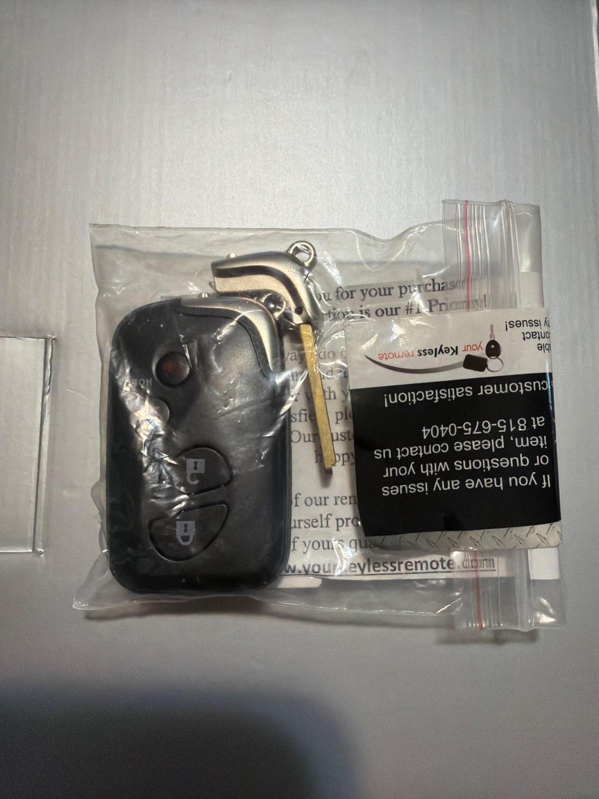 OEM ELECTRONIC 4 BUTTON REMOTE SMART KEY FOB FOR 2011 2012 LEXUS ES350
