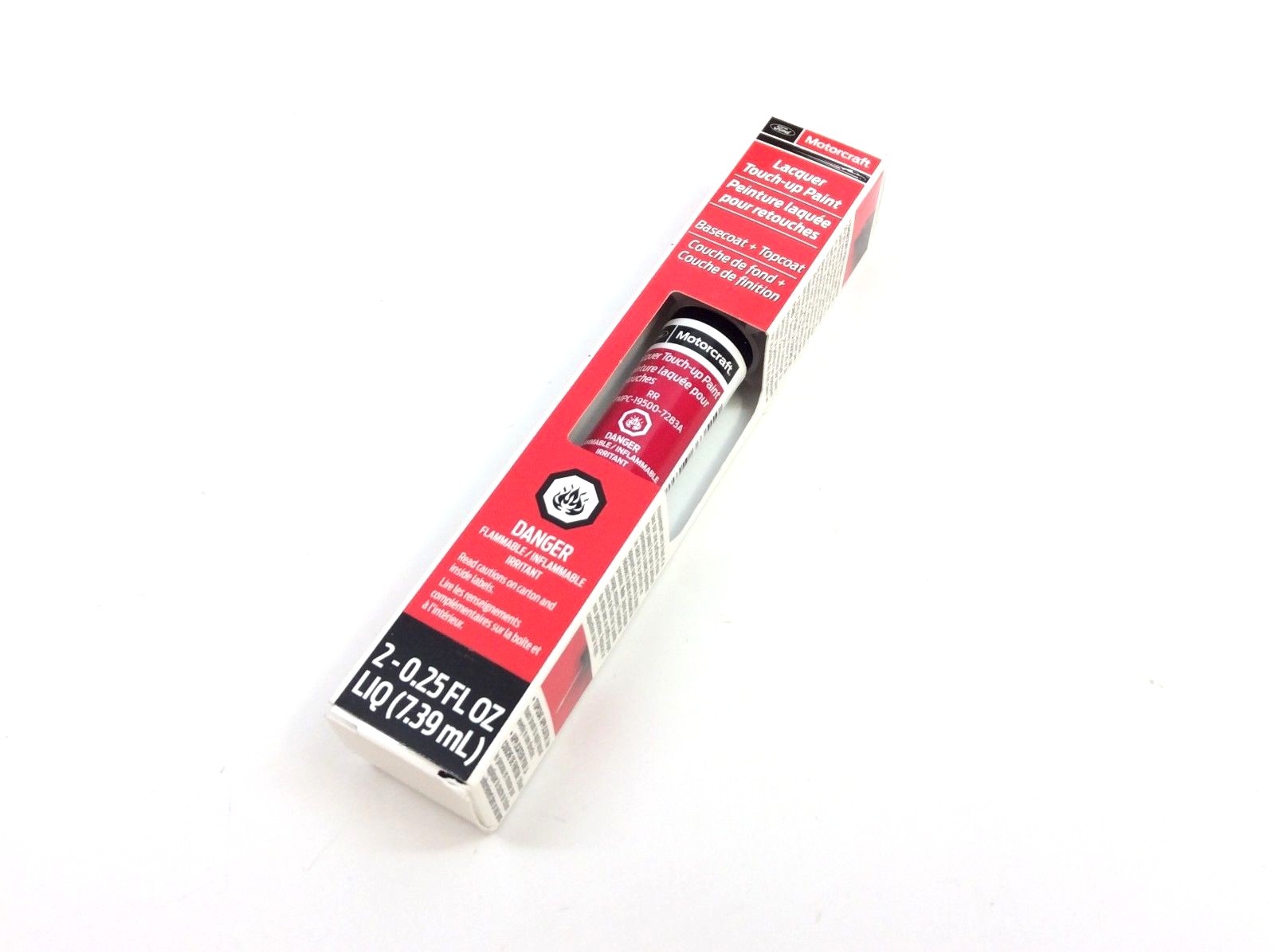Ford Motorcraft Ruby Red 4 IN 1 Lacquer Touch-Up Paint 7283A RR New OEM