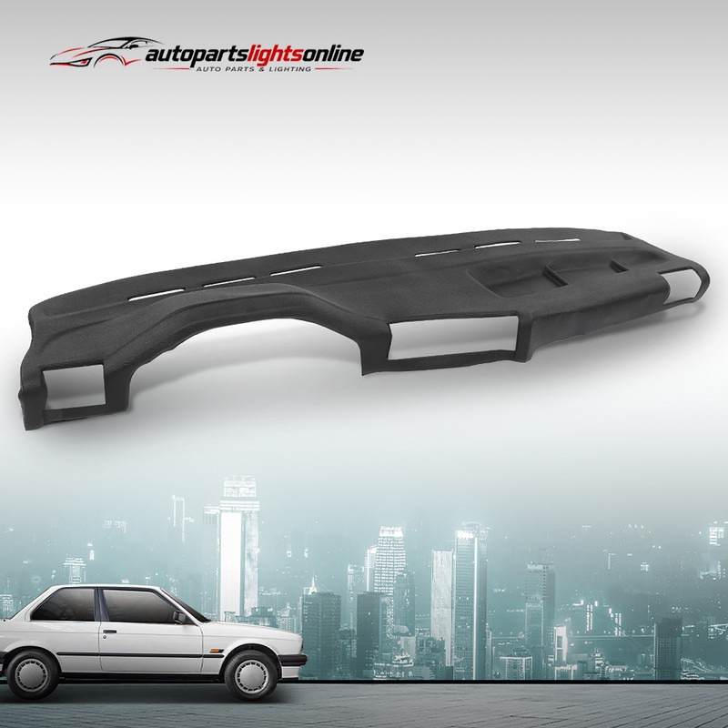 For 1984-1900 1991 BMW 3-Series E30 Dashboard Molded Dash Cap Cover Black 325i