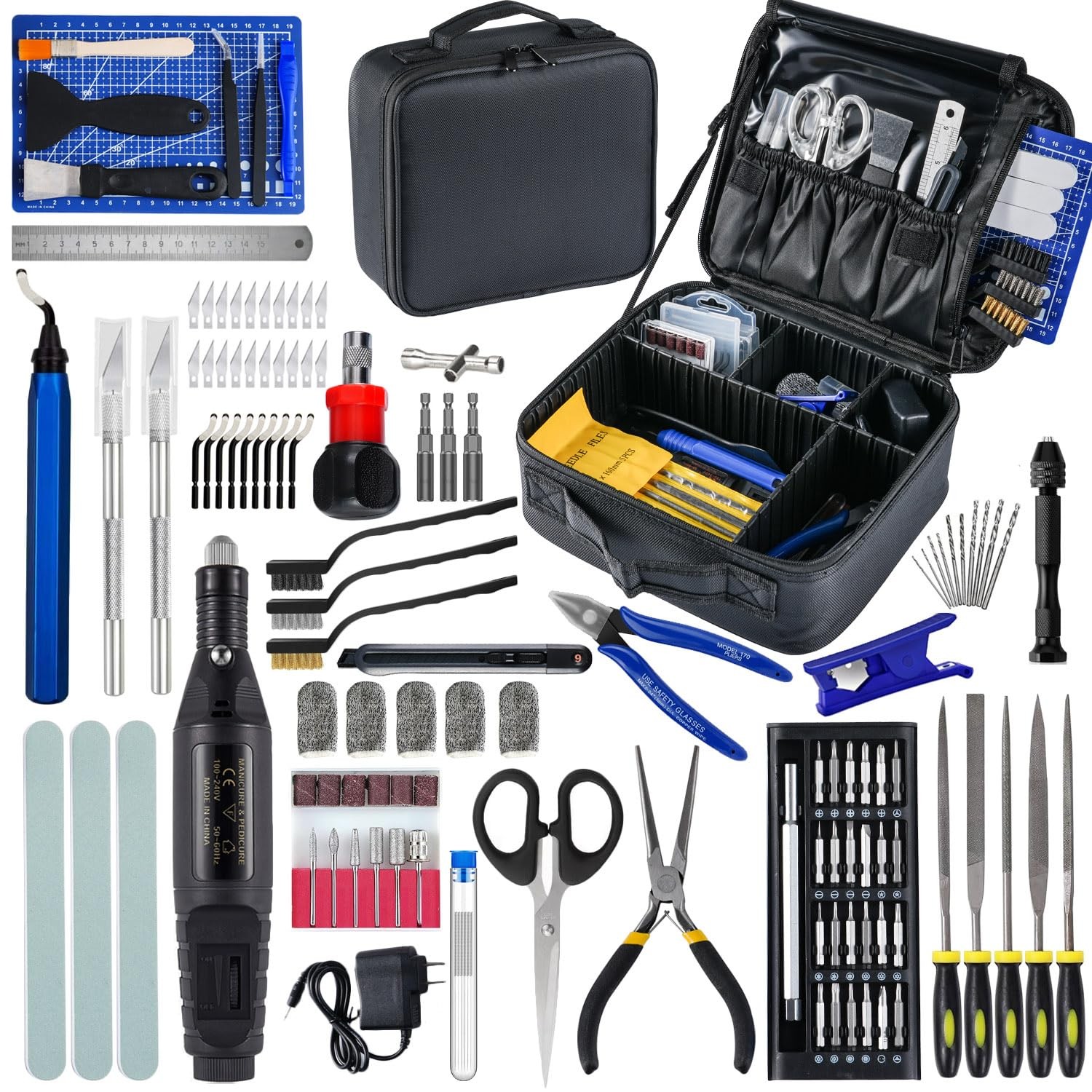 124Pcs 3D Printing Accessory Tools with Tool Bag for Remove/Trim and Finish... 124Pcs 3D Printing Accessory Tools with Tool Bag for Remove/Trim and Finish...