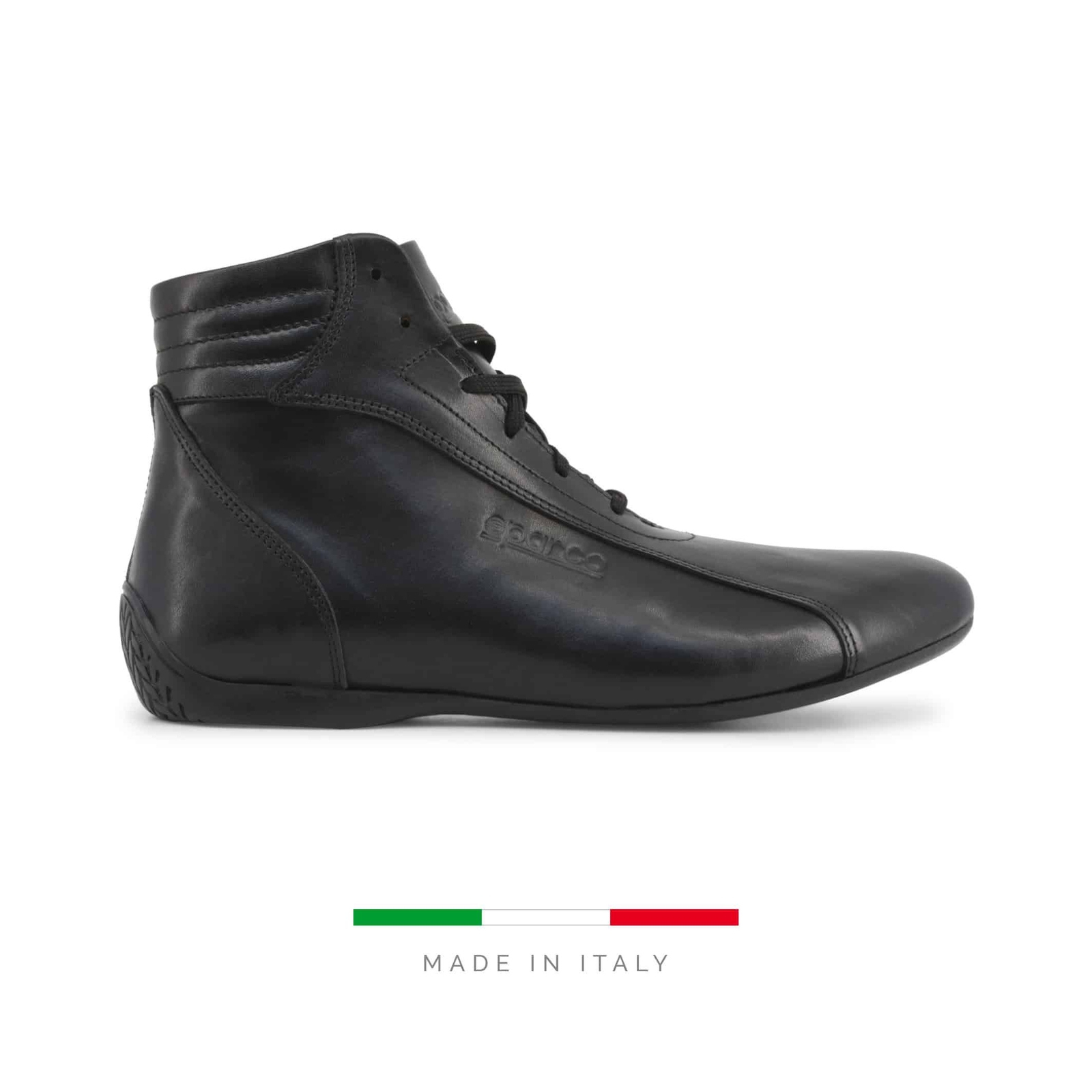 Sparco Monza-GP Black Shoes Sneakers in Leather