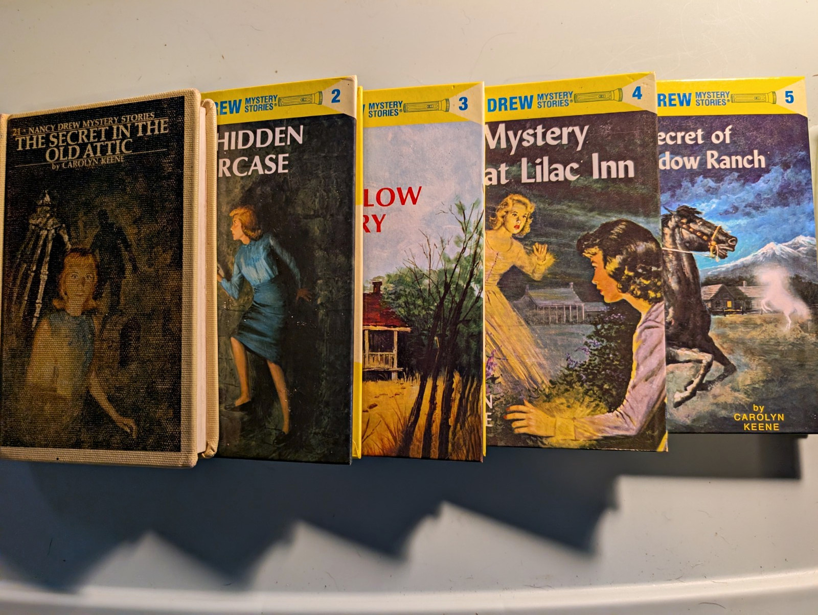 Nancy Drew Mystery Stories Hardcover Lot of 4 by Carolyn Keene w/ Dust Jacket Nancy Drew Mystery Stories Hardcover Lot of 4 by Carolyn Keene w/ Dust Jacket