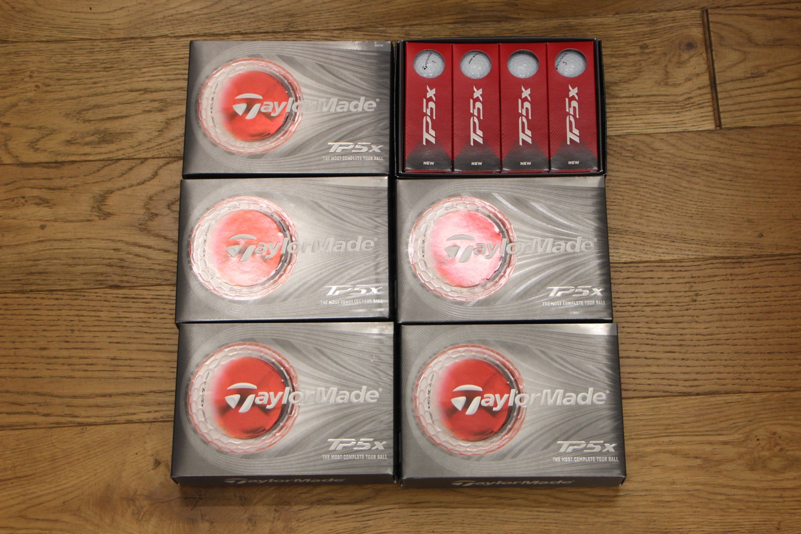 Brand NEW 2026 TAYLORMADE TP5X WHITE GOLF BALL  - 6 DOZEN