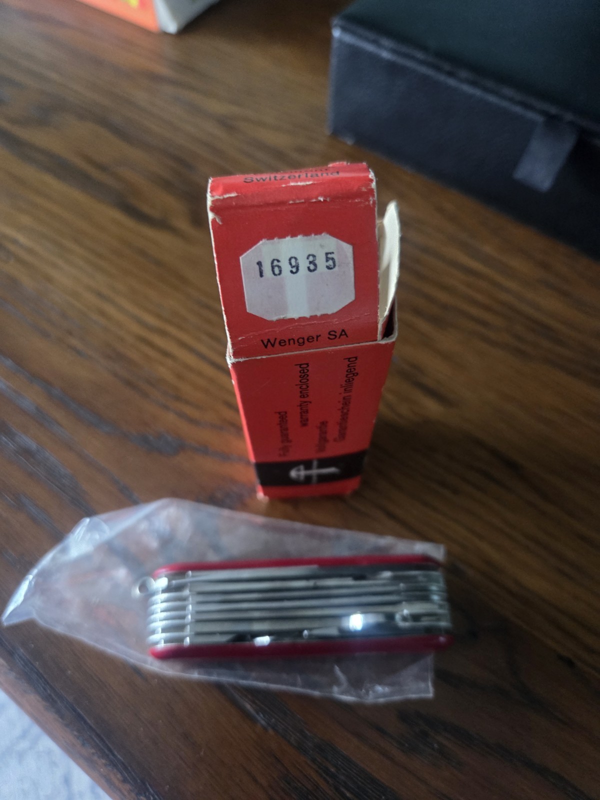Vintage Wenger 16935 Monarch 779L Swiss Army Knife 85mm 7 Layer w/ Box NOS