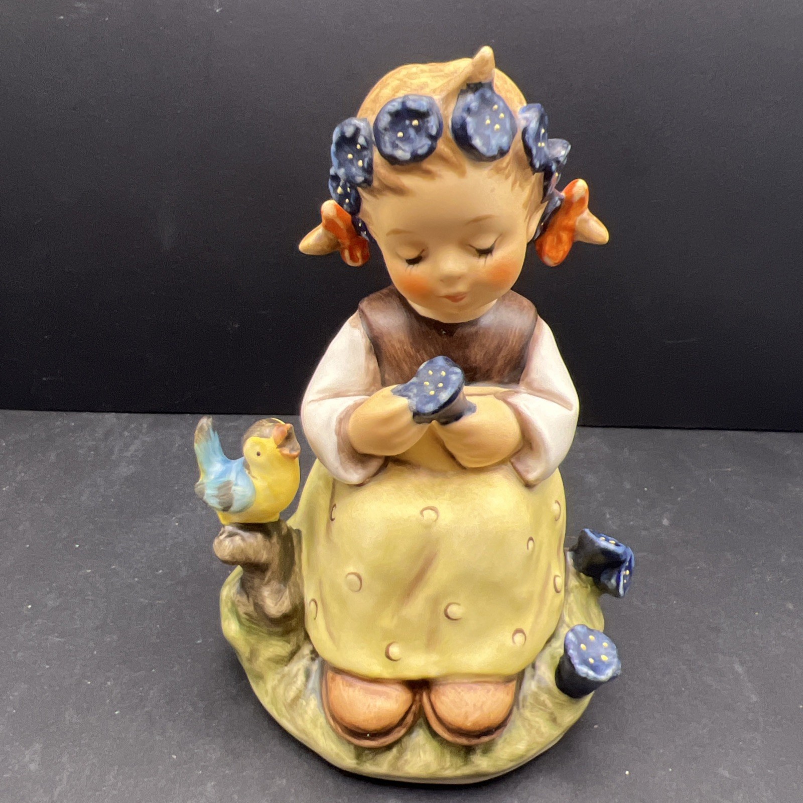 Antique Goebel Hummel Germany #351 'The Botanist' Porcelain Figurine