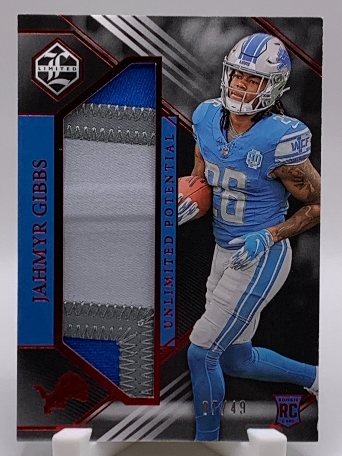 Jahmyr Gibbs (RC) 2023 Limited #LP-JG \ Jahmyr Gibbs (RC) 2023 Limited #LP-JG \